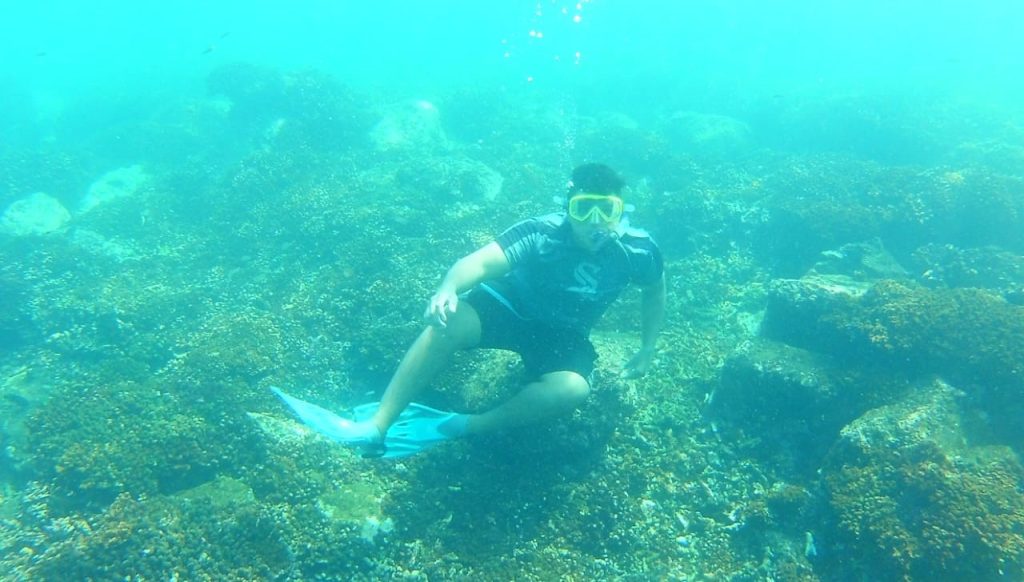 Noah tours Manzanillo Snorkel